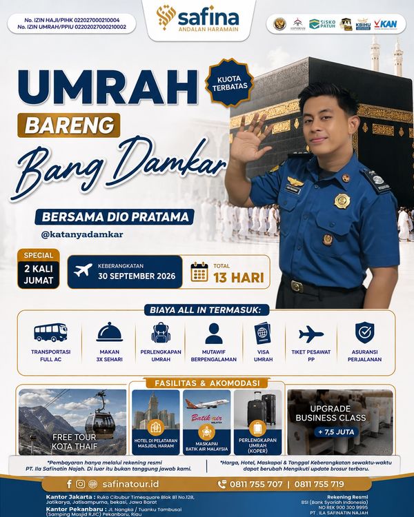 Umrah Bareng Bang Damkar