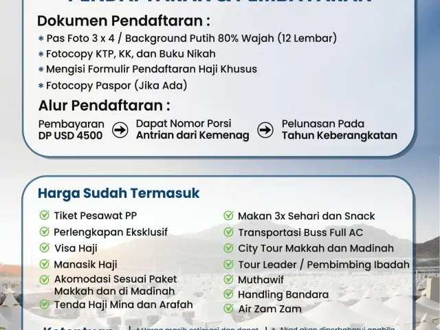Haji Khusus — Maktab VIP & Layanan Jamaah