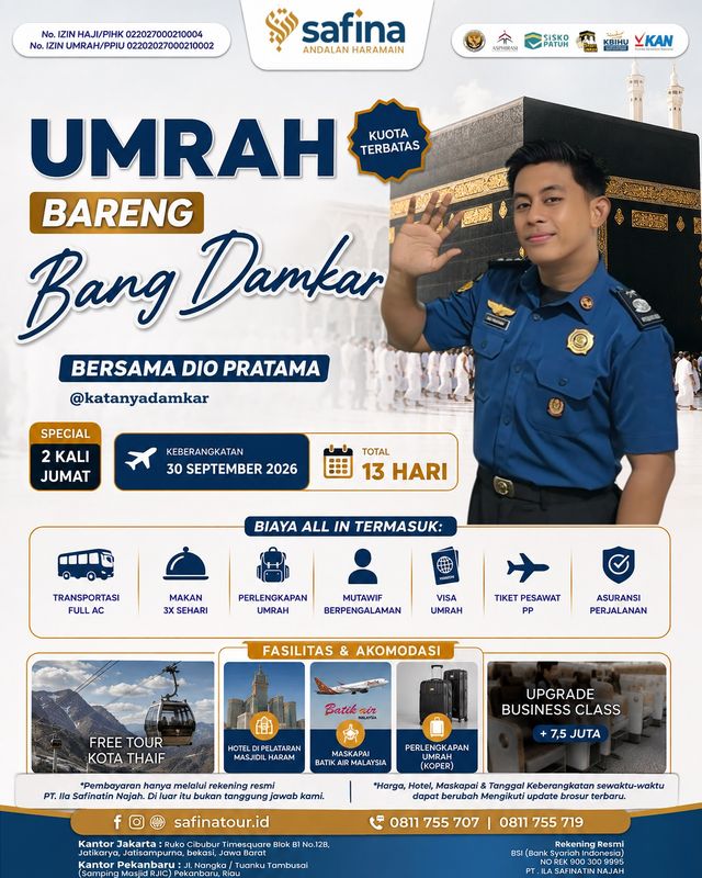 Umrah Bareng Bang Damkar